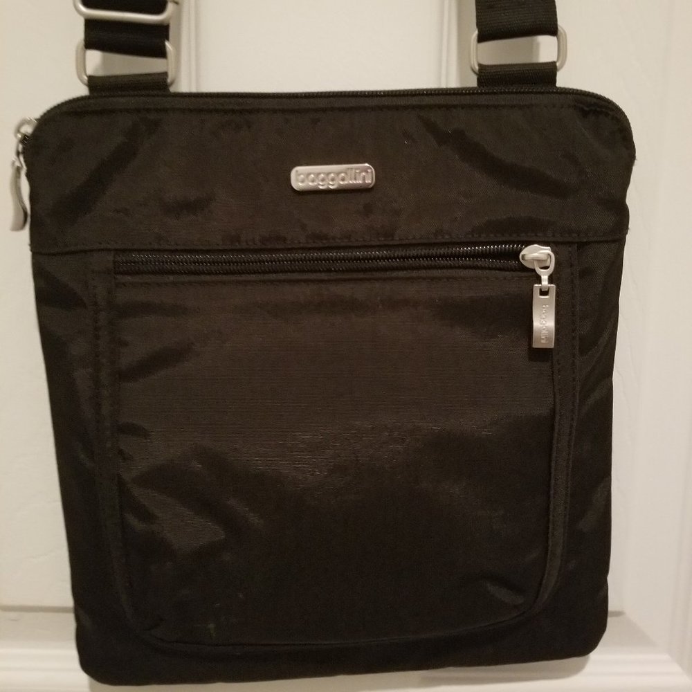 BAGGALLINI | Large Slim Crossbody Fanny Pack Adjustable Strap